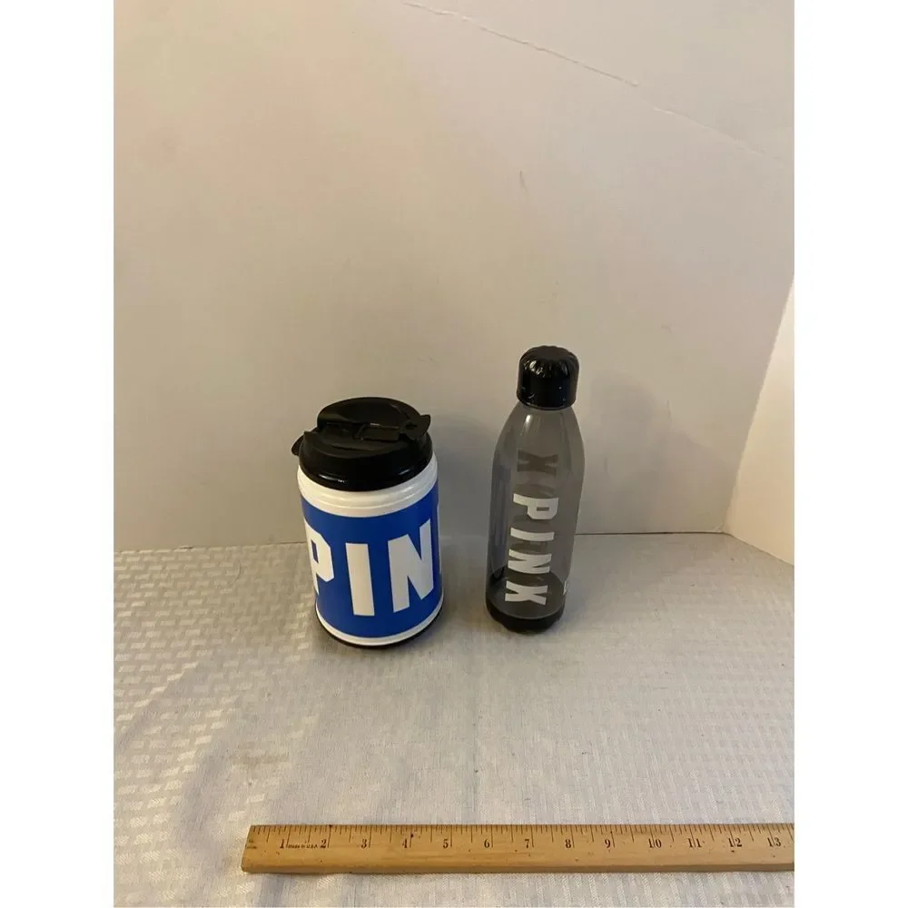 VS Victoria Secret Whirley mug lid‎ and bottle lot